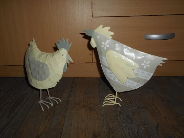 Beelden kippen & hanen / 5 € 't stuk /3 voor 10 €, Ophalen of Verzenden, Zo goed als nieuw, Dier