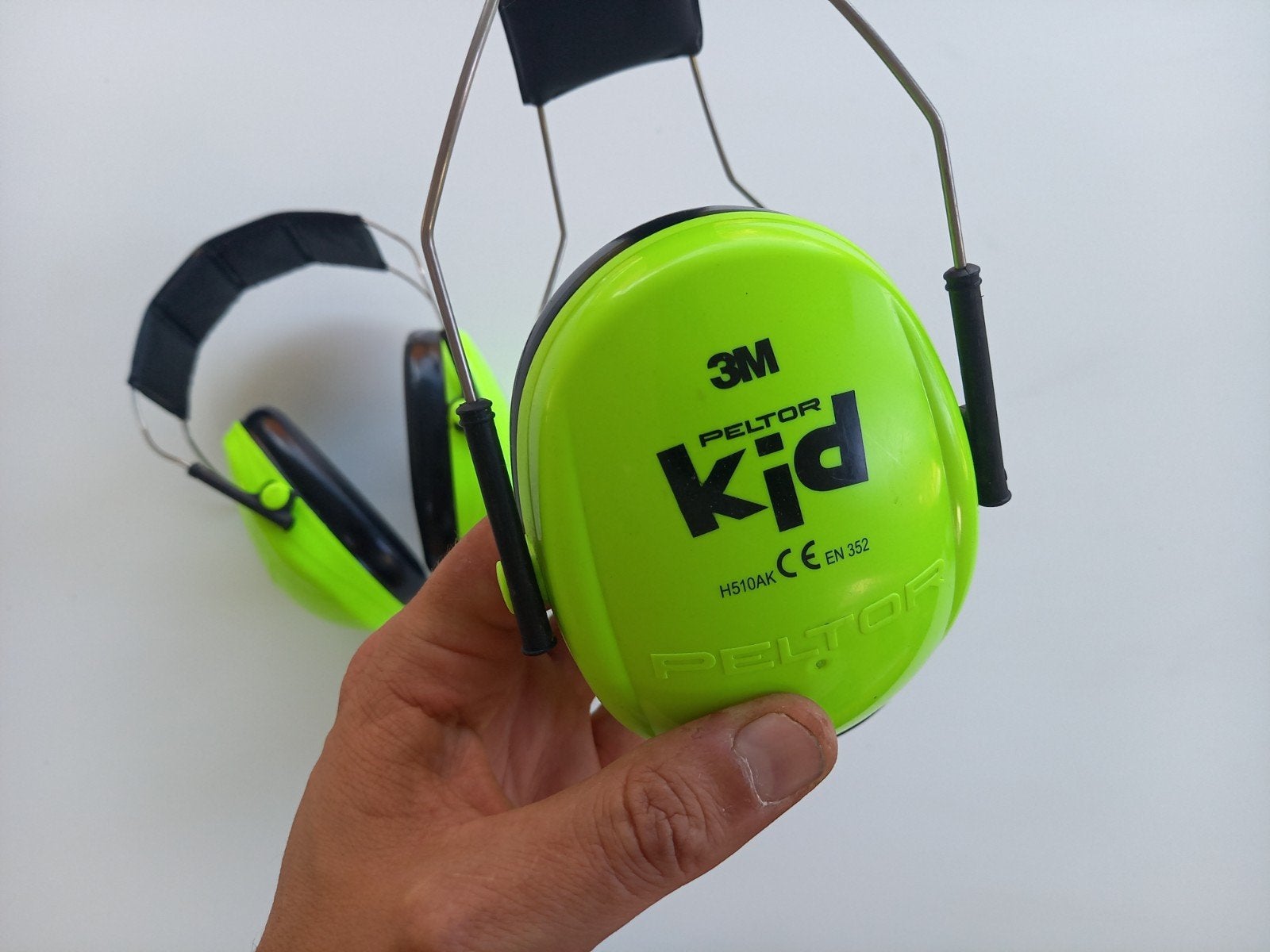3M gehoorbescherming voor kinderen H510AK neongroen (87-98 d, Ophalen of Verzenden, Zo goed als nieuw