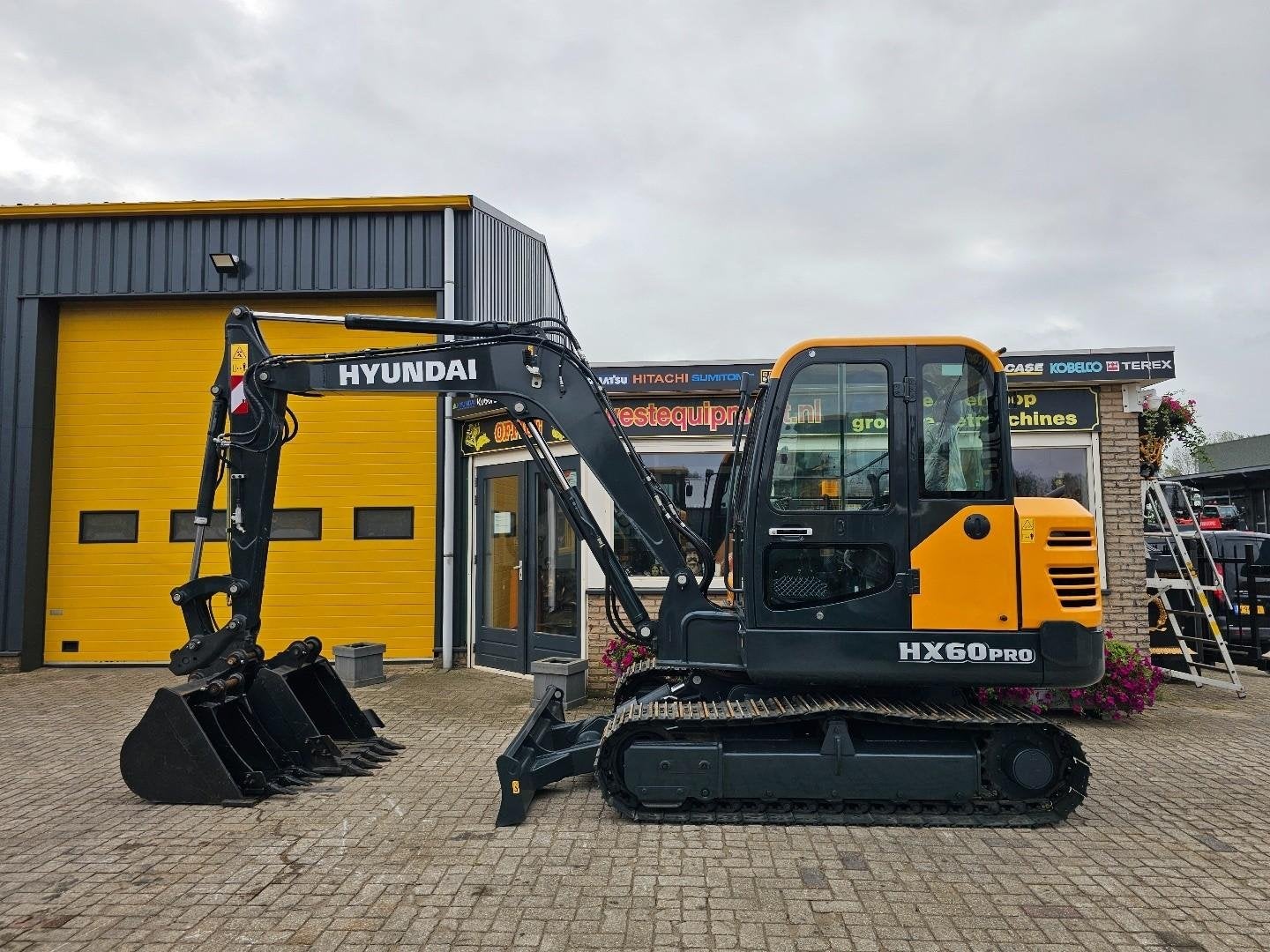 Hyundai HX60PRO WE1701, Graafmachine