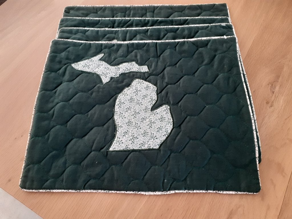Placemat in stof, Huis en Inrichting, Ophalen, Katoen, Tweezijdig, Nieuw
