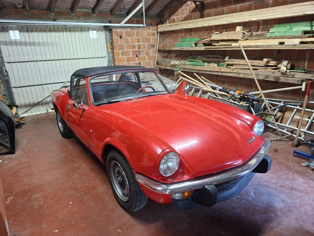 Triumph Spitfire MK4, Auto's, Achterwielaandrijving, Zwart, 4 cilinders, Cabriolet