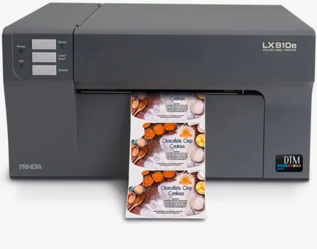 Primera / DTM LX910e professionele kleuren labelprinter, Ophalen, Printer