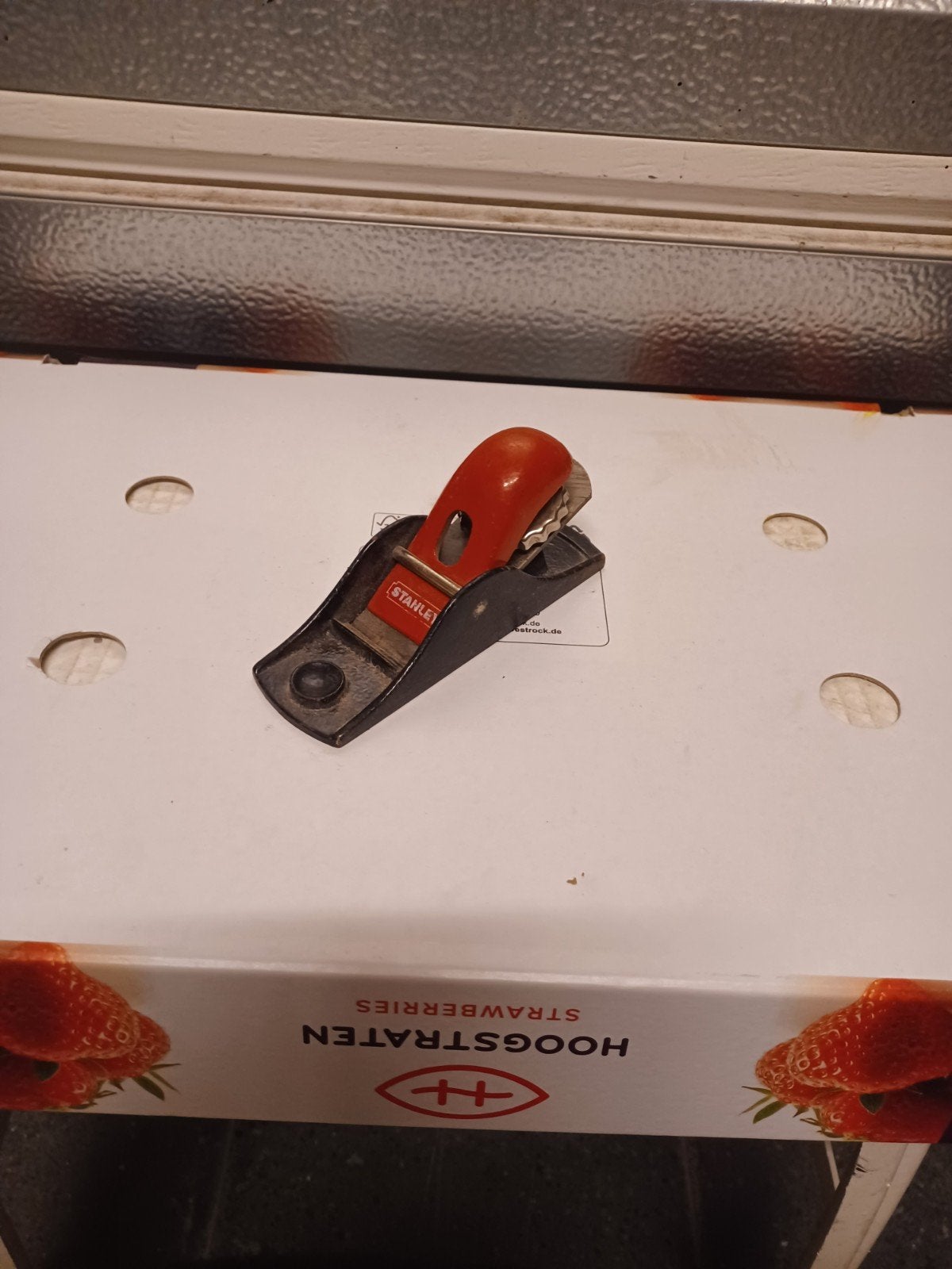 Stanley hout schaaf regelbare messen prijs 5euro, Doe-het-zelf en Bouw, Ophalen, Stanley