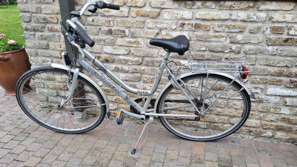 damensfiets, Ophalen, Gebruikt