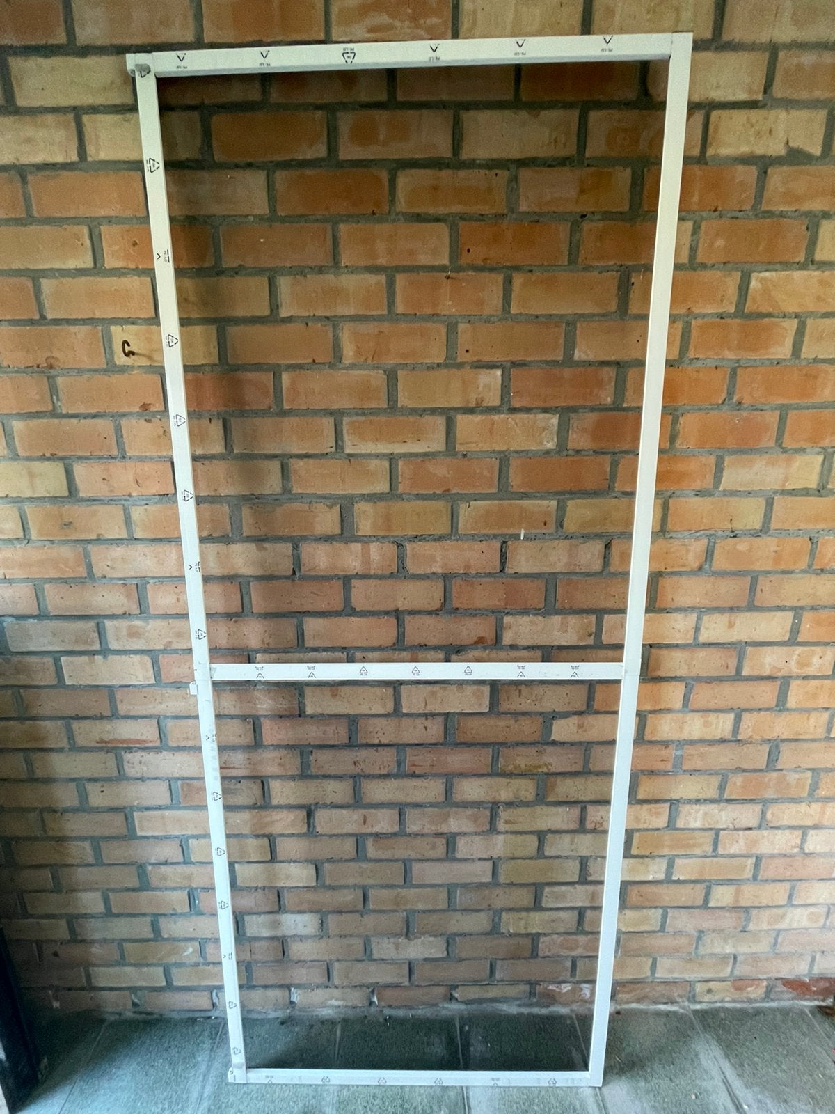 Vliegendeur, Ophalen, Zo goed als nieuw, Aluminium