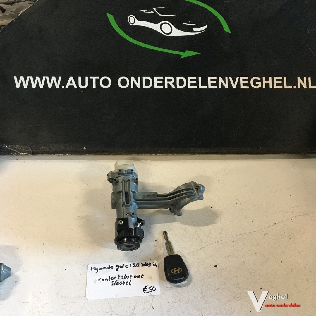 Hyundai Getz 1.3 3drs 2004 Wagennr 2500003 Contactslot met s, Gebruikt, -, -, Ophalen of Verzenden