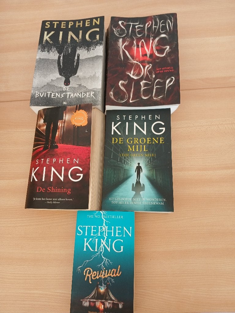 Boeken Stephen King, Boeken, België, Stephen King, Ophalen, Gelezen