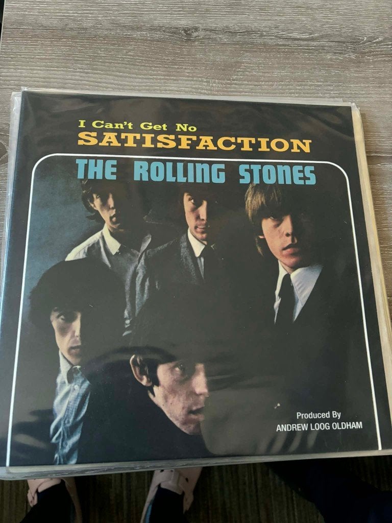 The Rolling Stones, I can't get no satisfaction, 15 euro, CD & DVD, Vinyles | Rock, Comme neuf, Rock classique, LP, Pochette photo