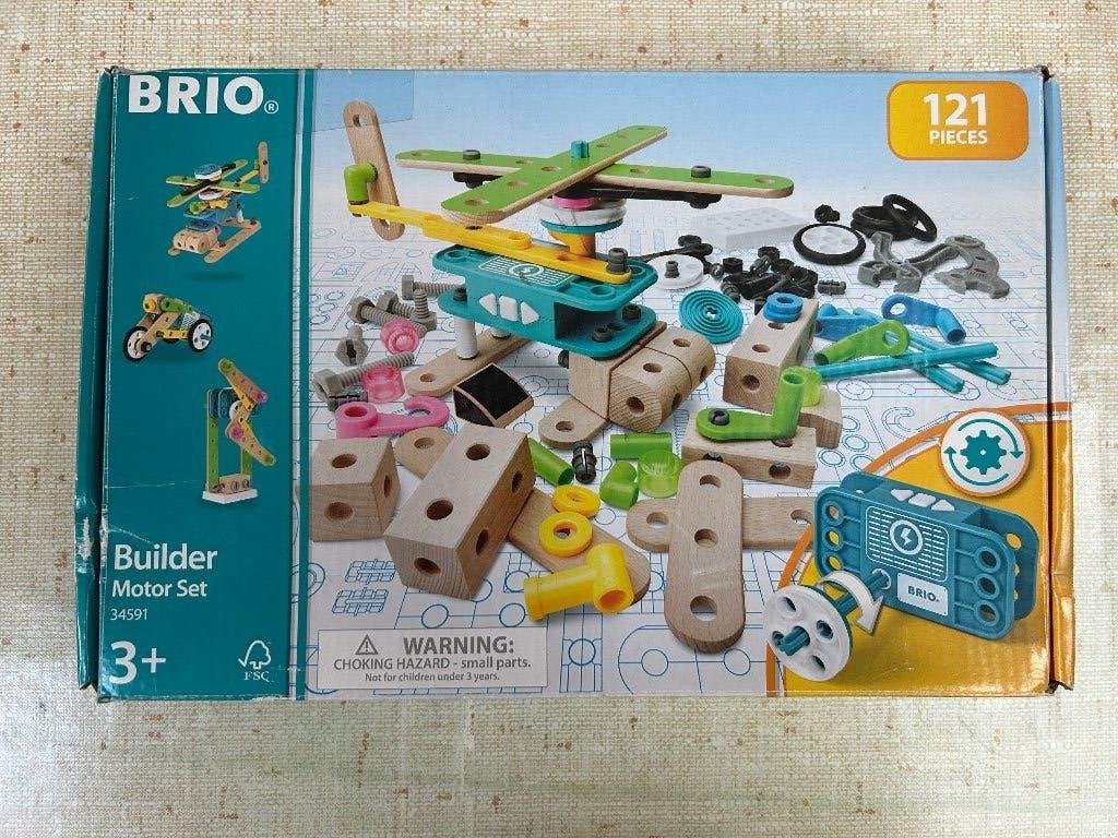 BRIO Builder Motor Set 34591, Ophalen of Verzenden, Zo goed als nieuw, Bouwen