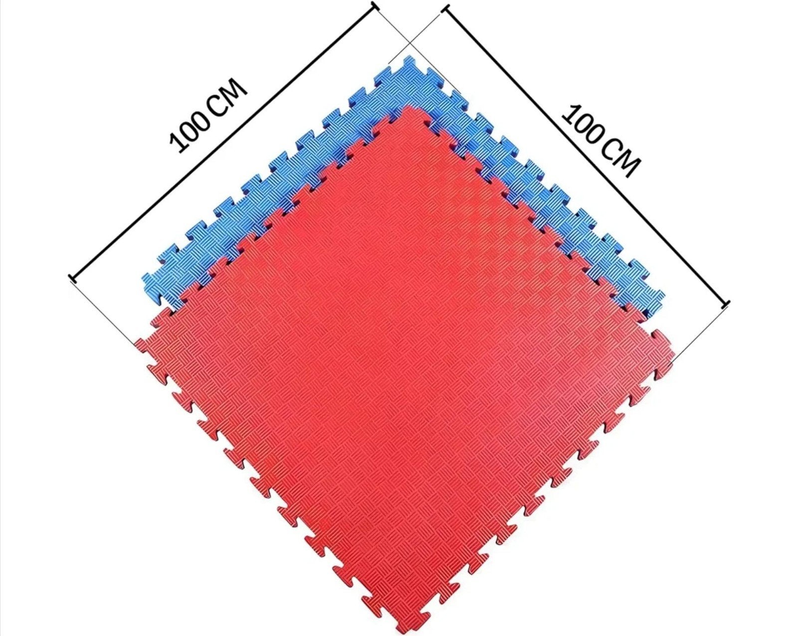 Tatami puzzelmatten 100 x 100 x 4 9 stuks, Ophalen