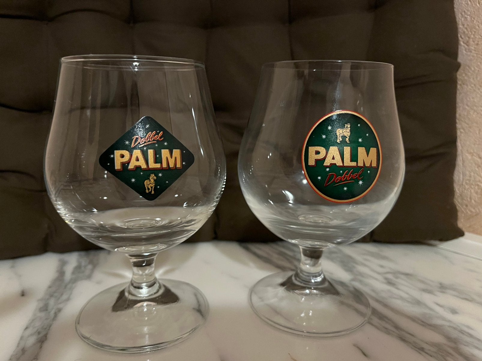 2 Palm glazen speciale editie, Collections, Enlèvement, Comme neuf, Palm