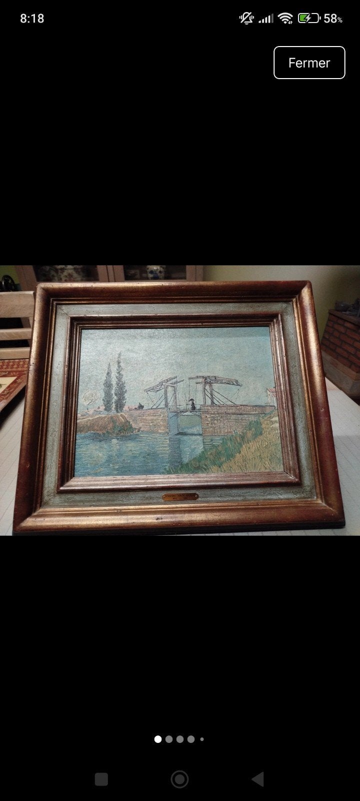 Tableau, Antiquités & Art, Enlèvement ou Envoi, Paysage, Impression, École hollandaise