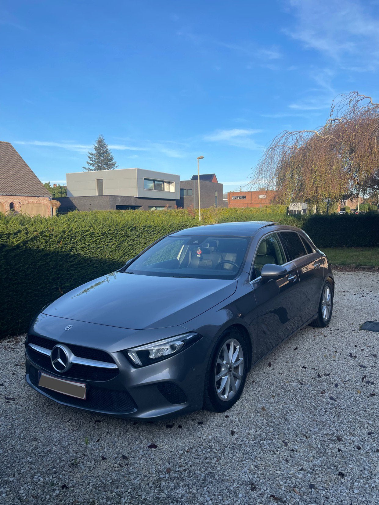 Mercedes A klasse 180D, Auto's, Dealer onderhouden, 4 cilinders, Leder en Stof, Verwarmde buitenspiegels