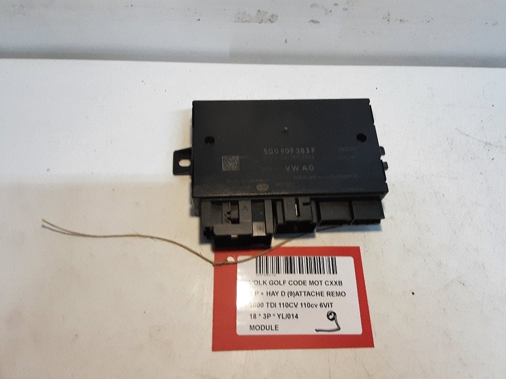 UNITE ELECTRONIQUE Volkswagen Golf VII (AUA) (5Q0907383F), Volkswagen, Mevr. I. Hauben, Utilisé, Rue de l'Espoir 34 34
4030  GRIVEGNÉE, BE