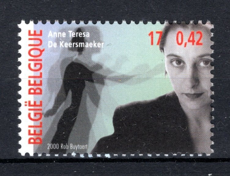 2957 MNH 2000 - Anne Teresa De Keersmaecker,, Ophalen of Verzenden, Postfris, Postfris