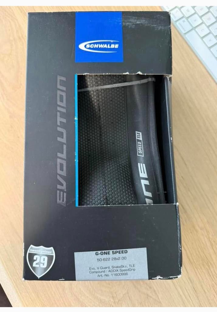 Nieuwe Schwalbe g-one speed 50-622 28x2.00 Gravelband, Ophalen of Verzenden, Zo goed als nieuw, Band