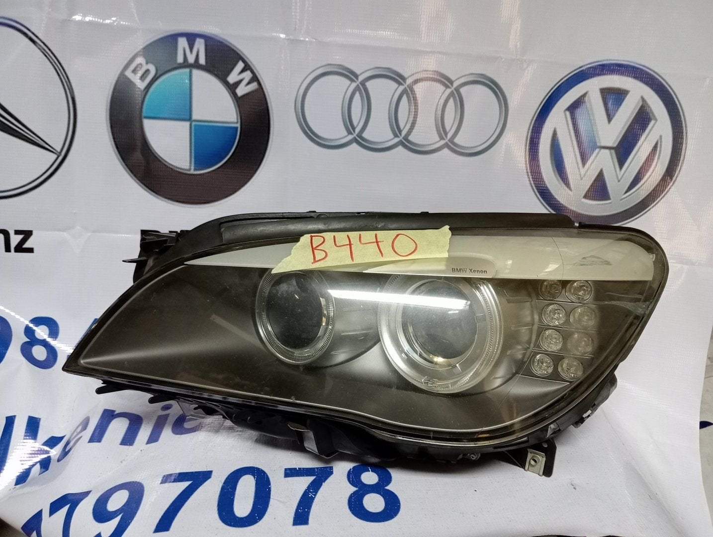 BMW 7 Serie Koplamp links, Auto-onderdelen, Gebruikt, -, -, Ophalen of Verzenden