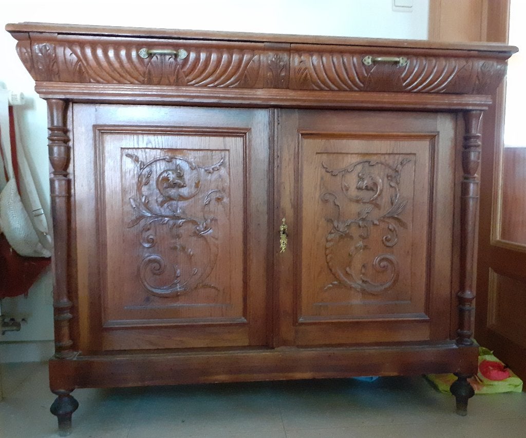 Armoire ancienne, Enlèvement