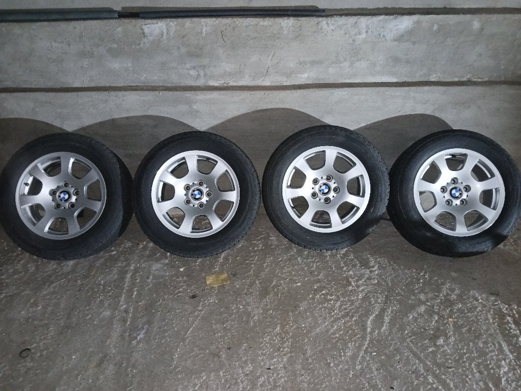 Originelen winterbanden BMW, Ophalen, Gebruikt, 16 inch, Banden en Velgen