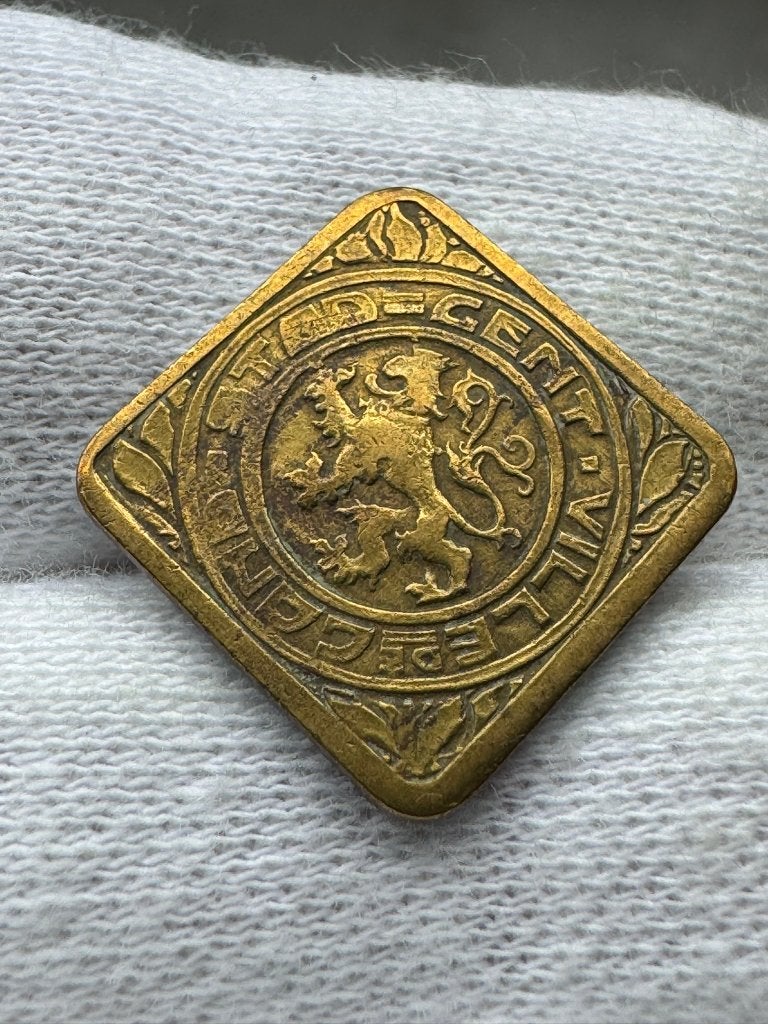 België - 50 centimes 1915 (Gent, Duitse bezetting, zeldzaam), Ophalen of Verzenden, Overig, Losse munt