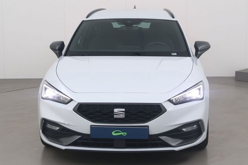 SEAT Leon ST 1.5 ecotsi fr (eu6ap) 130, Autos, Euro 6, Entreprise, Noir, 5 portes