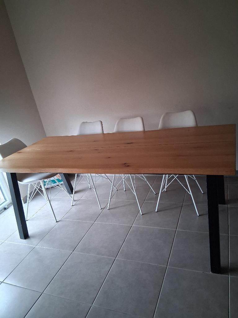 Table 8 personnes, Maison & Meubles, Tables | Tables à manger, Cinq personnes ou plus, Enlèvement, Utilisé, Chêne