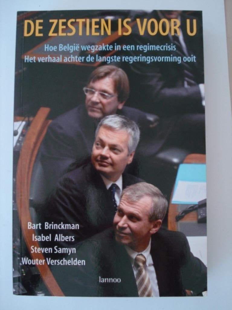 BK2. De zestien is voor u Bart Brinckman Lannoo, Livres, Politique & Société, Comme neuf, Politique, Envoi