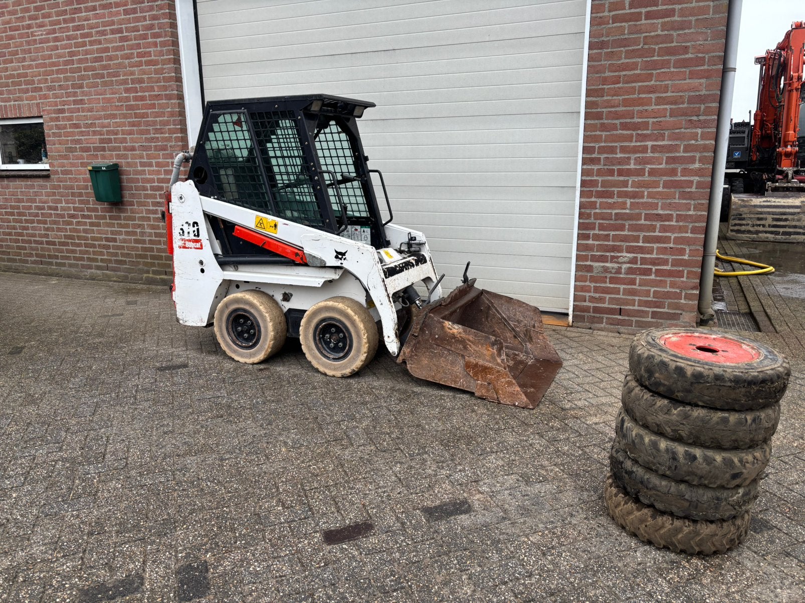 Bobcat S70 Schranklader shovel (2019) 1570 uren!, Zakelijke goederen, Ophalen