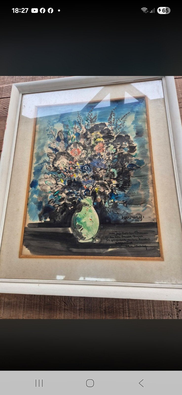 aquarelle saverijs, Antiquités & Art, Enlèvement, Papier