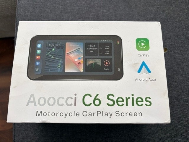 Car play Aoocci C6 pro, Motoren, Accessoires | Navigatiesystemen, Ophalen, Zo goed als nieuw