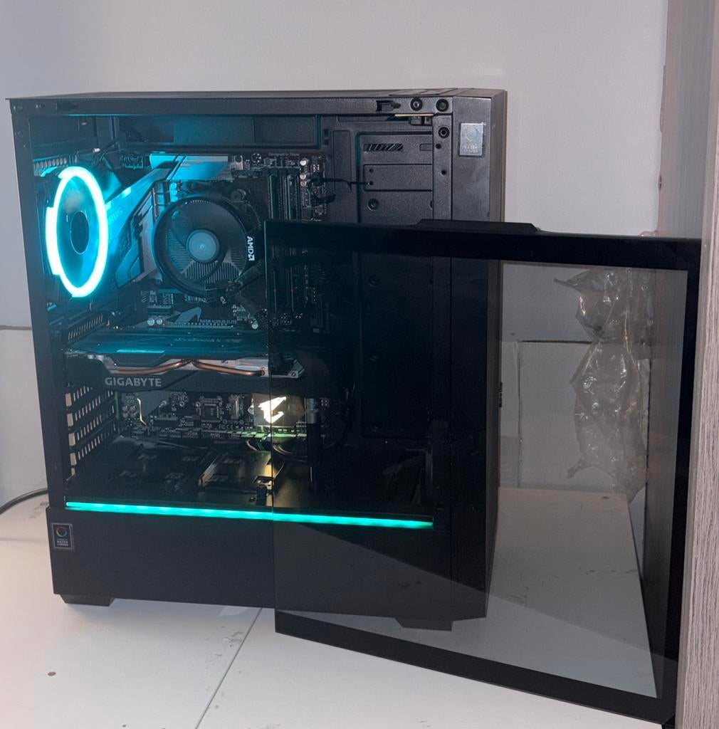 Geforce 2070, ryzen i5 1600, 16gb ddr4 prijsvriendelijke pc, Computers en Software, Ophalen, Zo goed als nieuw, Gaming, SSD