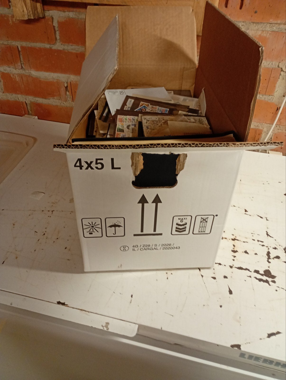 Q20) grote doos met postzegels, Postzegels en Munten, Ophalen of Verzenden