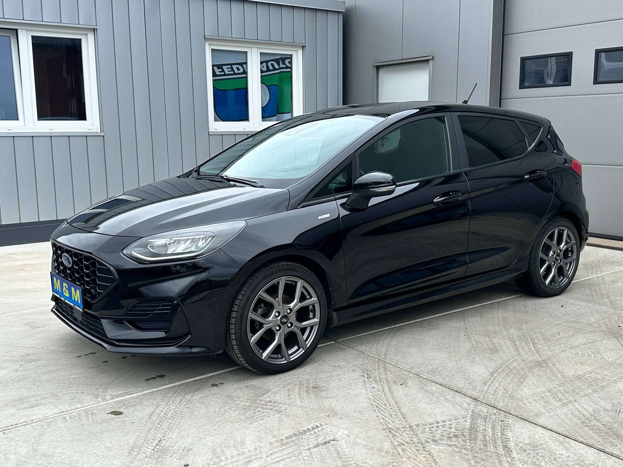 Ford Fiesta Fiesta 1.0 EcoBoost ST-Line * 12 M Garantie *, Auto's, Stof, Gebruikt, Zwart, 100 pk