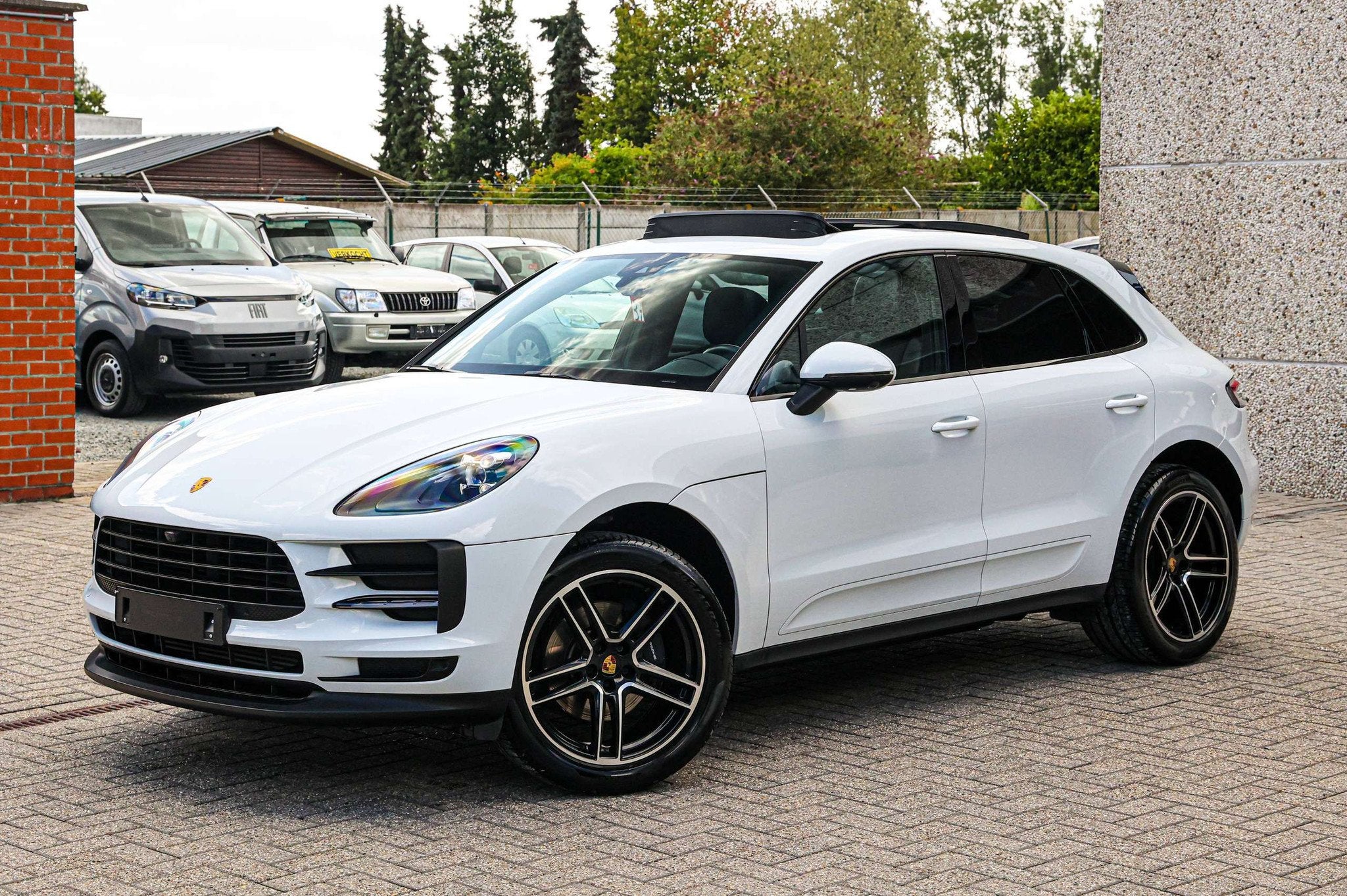 Porsche Macan PANORAMISH-DAK*360CAMERA*ZETELVERWARMING+GEH, Autos, Porsche, Cuir, Phares entièrement LED, Achat, Euro 6