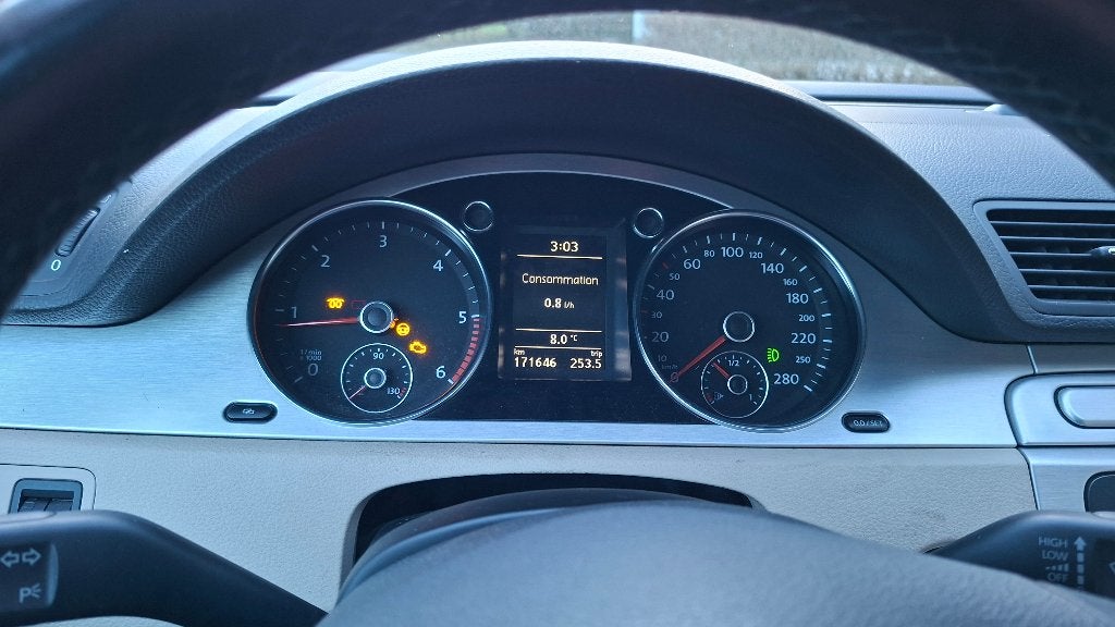 Passat CC 2008 171k km, Cuir, Boîte manuelle, Diesel, Particulier