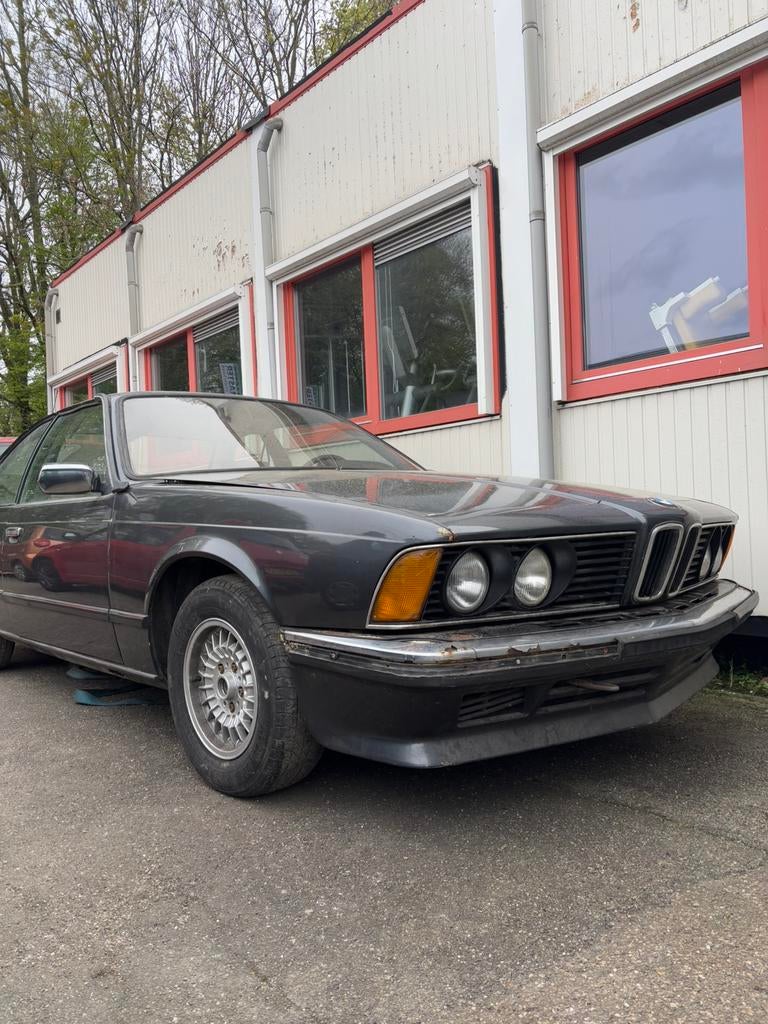 BMW 630Cs met 3,5 liter motor 1978, Autos, BMW, Cuir, Argent ou Gris, Achat, Série 6