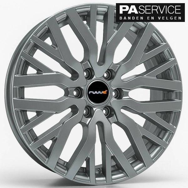 Nwe 19 inch Ruuud Brussels zilver Volkswagen Transporter T7, Neuf, Pneus et Jantes, -, 19 pouces