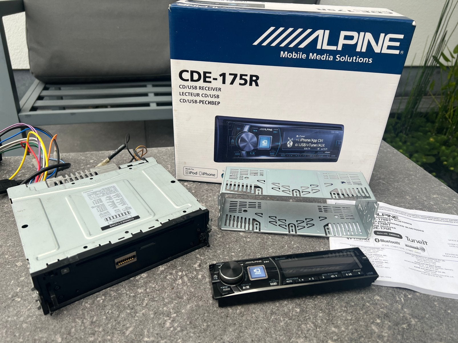Alpine CDE-175R, Enlèvement ou Envoi, Utilisé