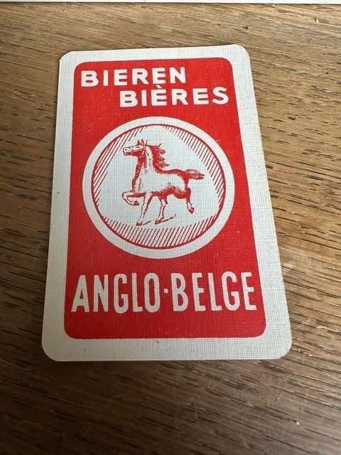 bieren anglo belge speelkaart, Verzamelen, Ophalen of Verzenden, Zo goed als nieuw, Overige typen, Overige merken