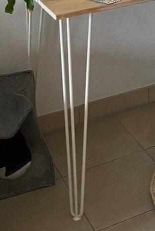 Hairpin tafelpoten metaal, Huis en Inrichting, Tafelonderdelen, Ophalen, Tafelpoot, Minder dan 50 cm, 50 tot 100 cm