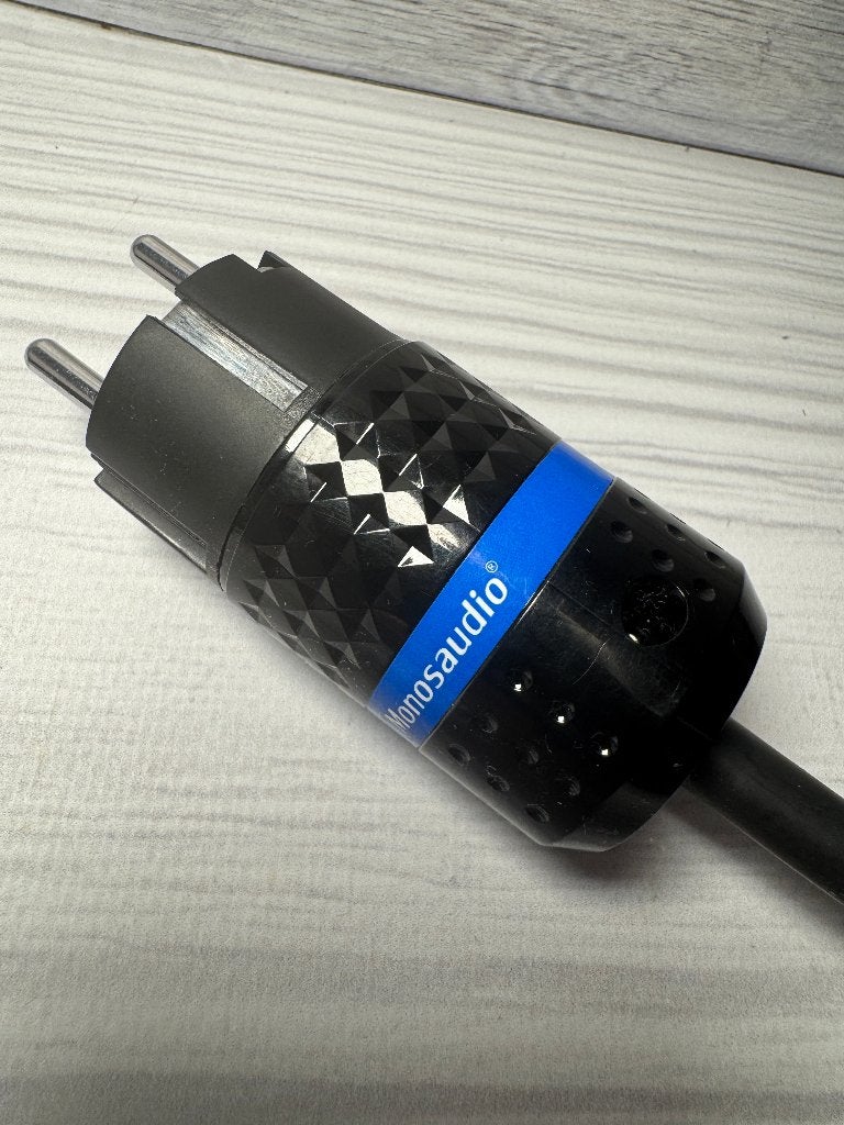Qed audio stroomkabel 1 meter, TV, Hi-fi & Vidéo, Enlèvement, Neuf, Moins de 2 mètres, Autres câbles