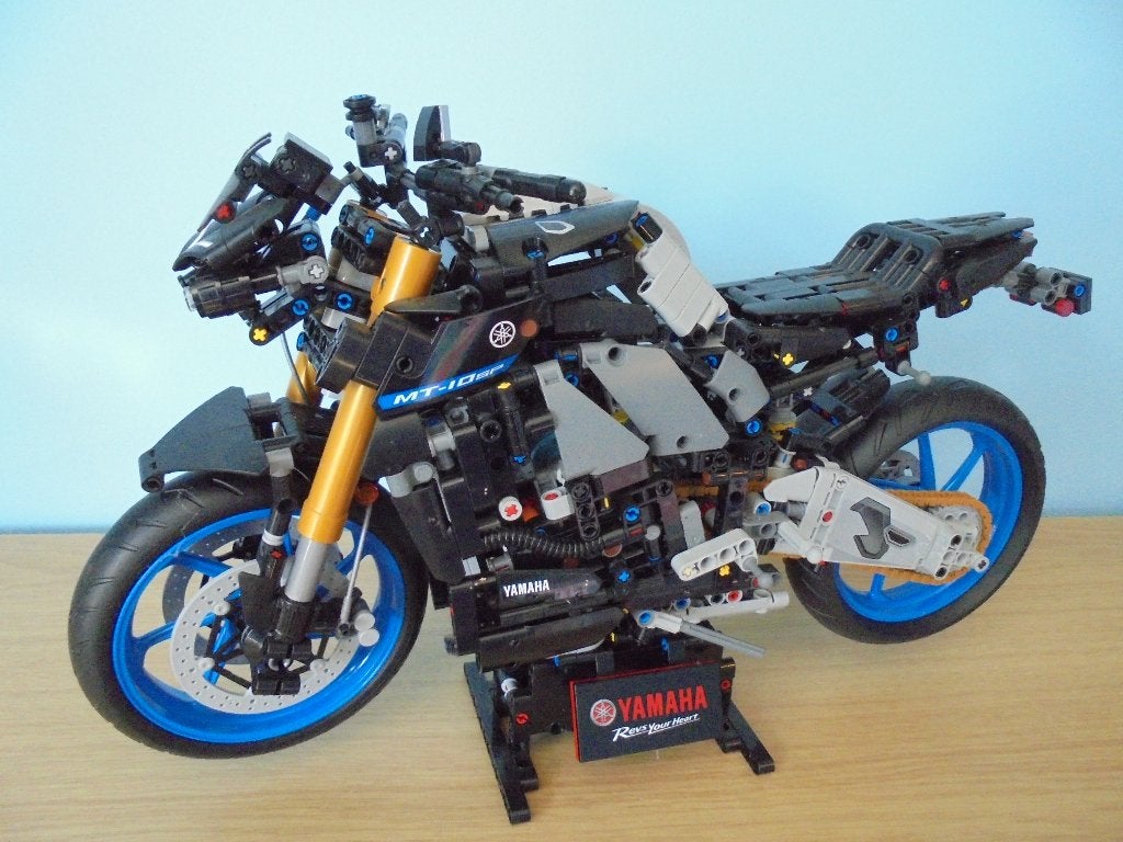 Lego verzamelstuk Motor Yamaha Vintage Mancave, Hobby & Loisirs créatifs, Modélisme | Voitures & Véhicules, Enlèvement ou Envoi