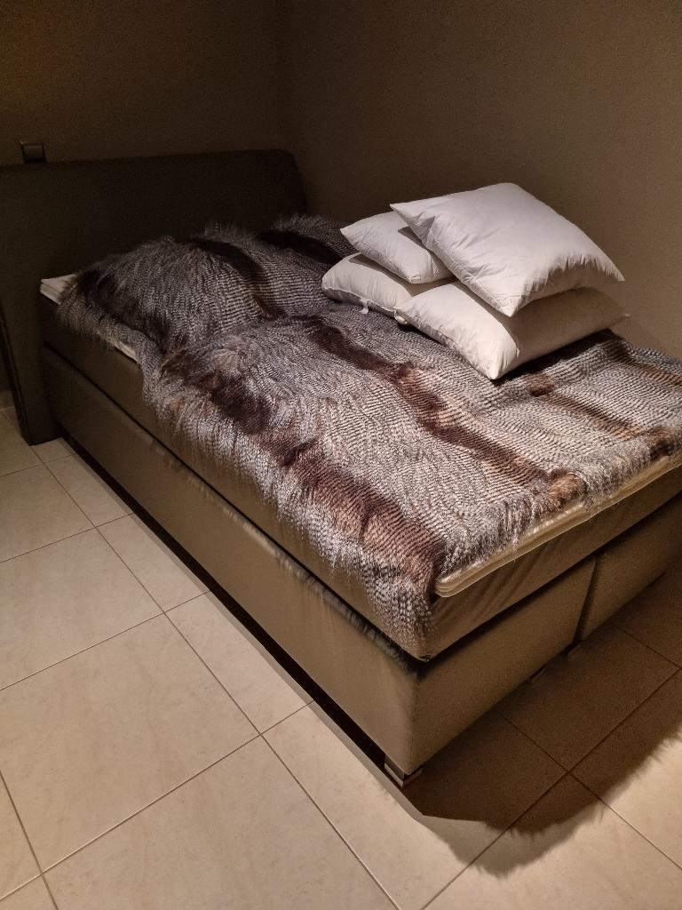 Bed te koop, Huis en Inrichting, Slaapkamer | Boxsprings, Ophalen, Overige kleuren, Tweepersoons, Zo goed als nieuw