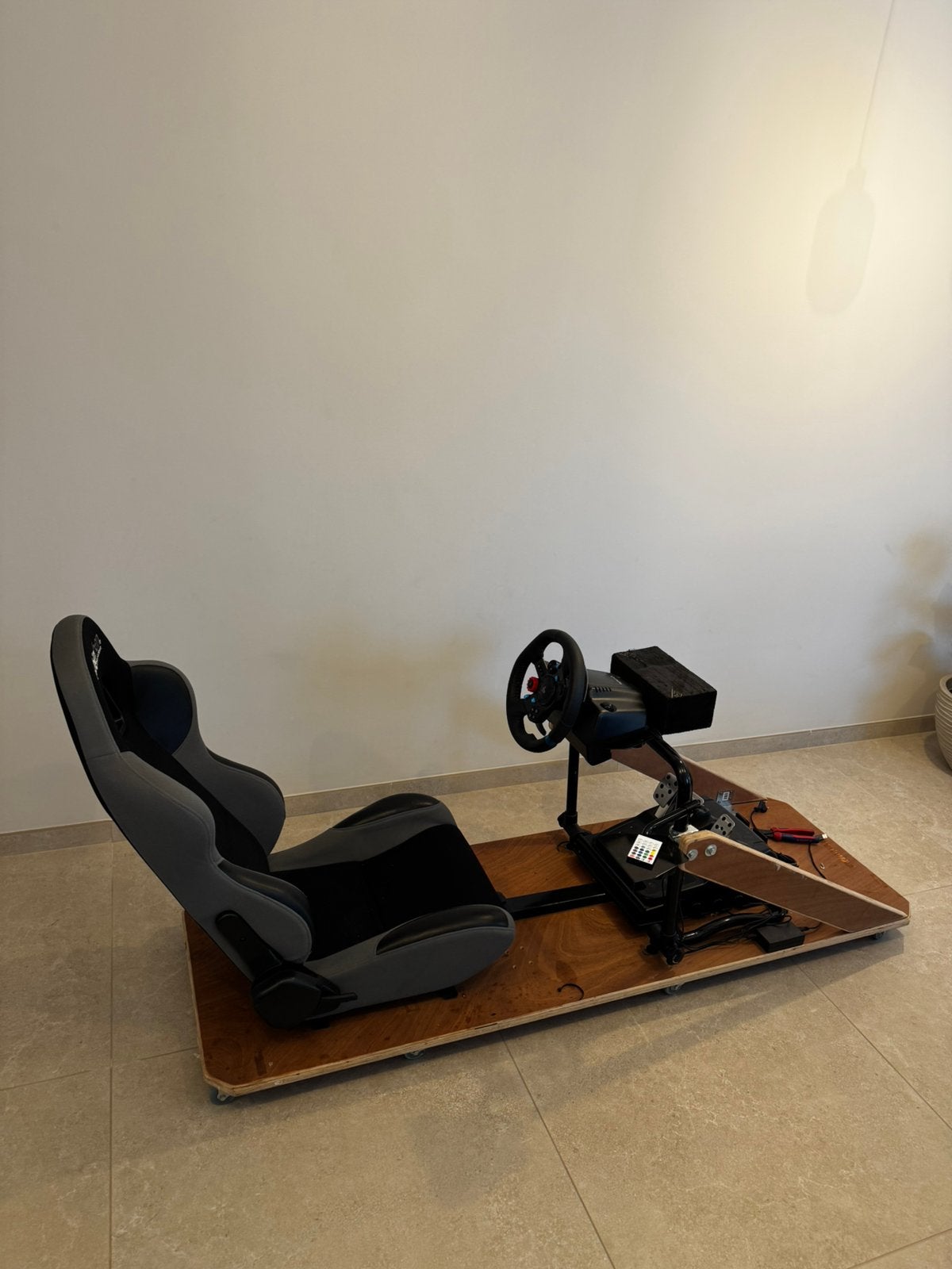 Complete Sim Racing Setup (Zonder Scherm) - Bijna Nieuw!, Siège de course, Enlèvement, Logitech, PlayStation