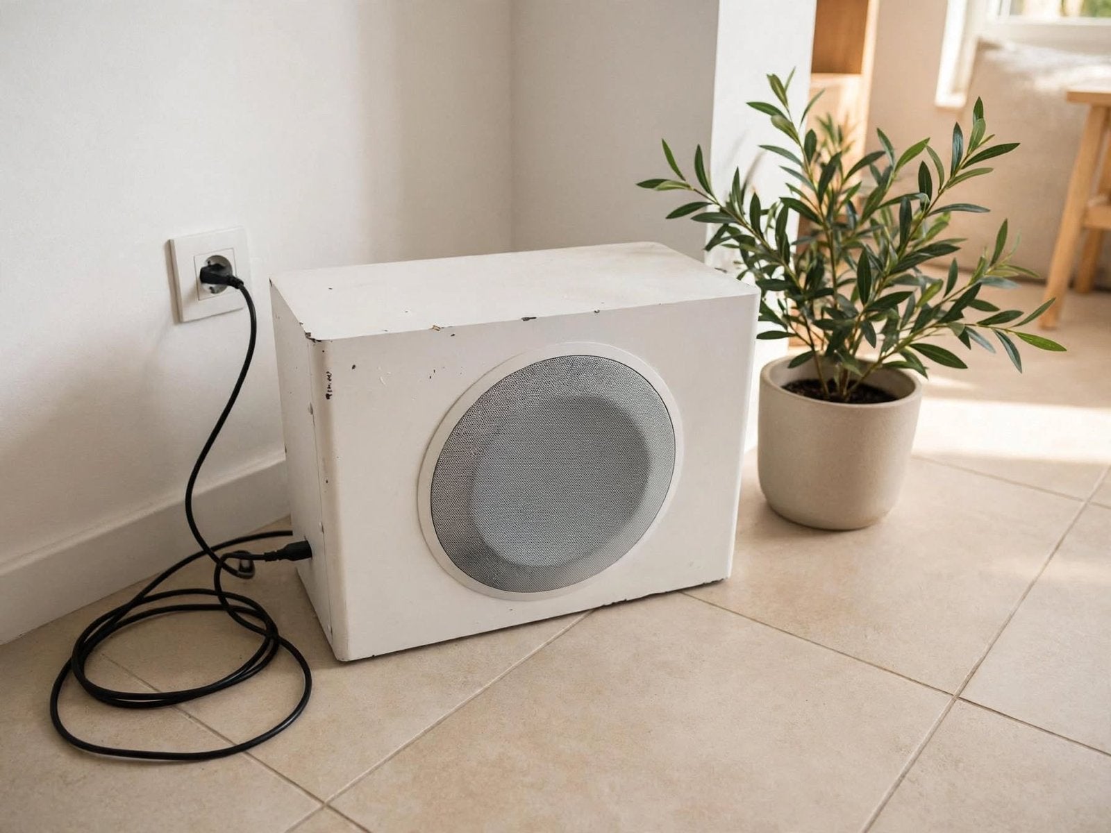 Philips SoundHub Subwoofer Wit - Krachtige Bass - Bieden!, Enlèvement