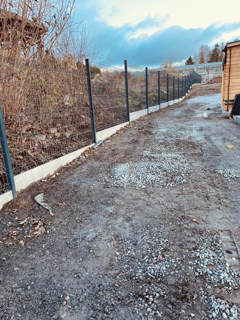 Vente et pose de cloture et palissade, Enlèvement, Comme neuf