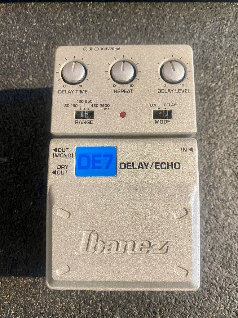 IBANEZ - DE7, Muziek en Instrumenten, Effecten, Ophalen of Verzenden, Gebruikt, Delay of Echo