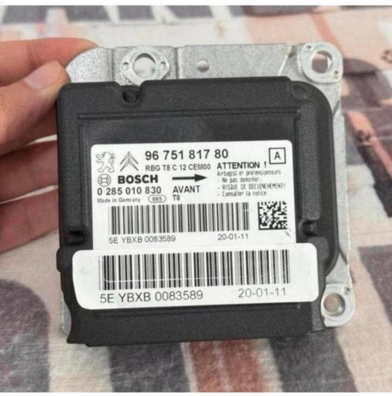 Module airbag Peugeot 5008 3008 9675181780 0285010830 neufe, Enlèvement ou Envoi, Neuf, Peugeot
