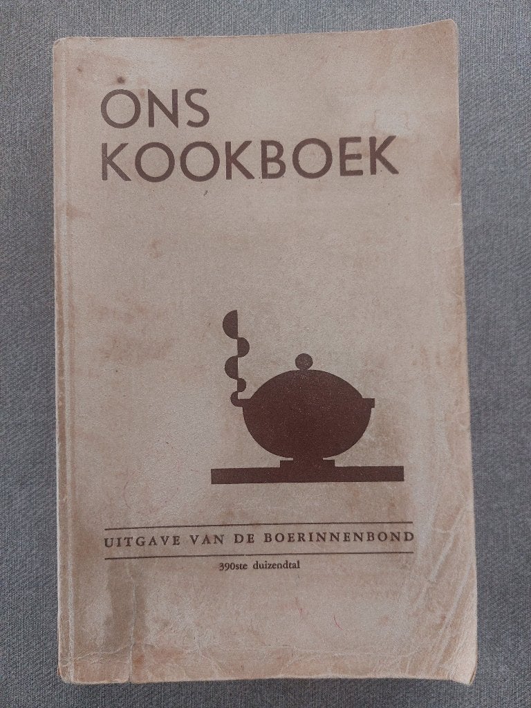 Ons kookboek 1963, Boeken, Kookboeken, Ophalen of Verzenden, Gelezen