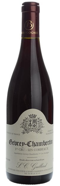 Domaine S.C. Guillard G Chambertin 1 cru Bourgogne 2023, Ophalen, Frankrijk, Nieuw, Rode wijn